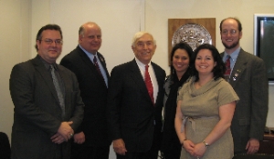 AIA-NJ ExComm meets with Senator Lautenberg.