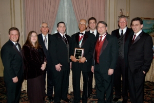 2011 AIA West Jersey Board with Goettleman Award recipient Van Bruner, FAIA
