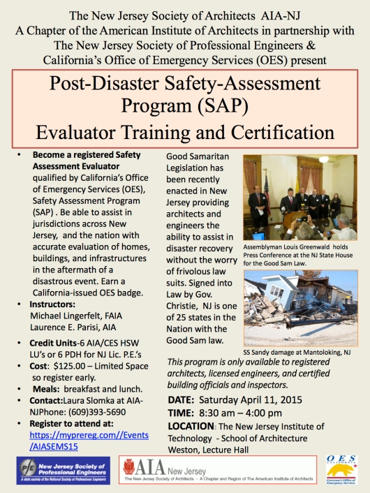 2015 Disaster Training Promo II with background color